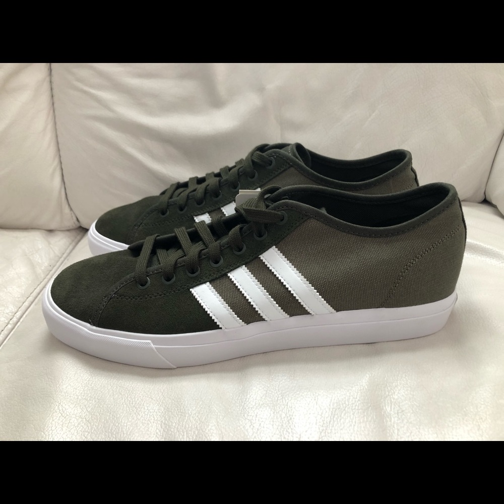 Adidas Matchcourt RX Skateboarding Olive Green